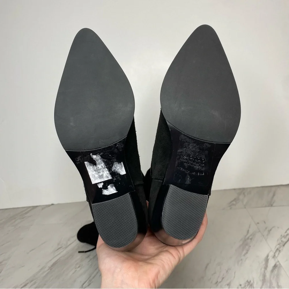 Blondo black suede